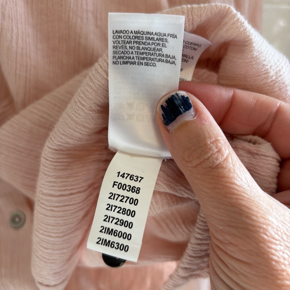 Lucky Pink Size Small Cardigan Cottagecore Soft Dainty Boho Feminine Cropped - Picture 9 of 12